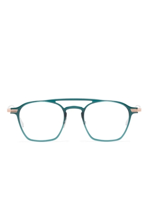 Cutler & Gross pilot-frame glasses - Green