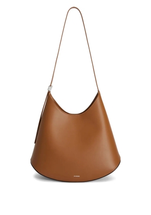 Jil Sander medium Eldorado shoulder bag - Brown