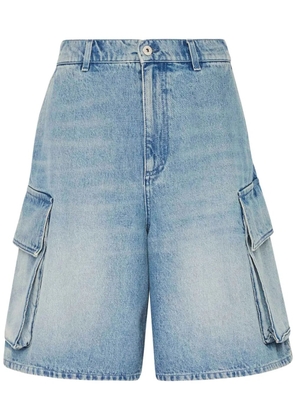JW Anderson cargo denim shorts - Blue