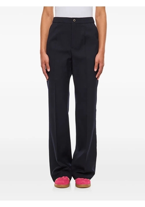 Moncler pressed-crease trousers - Blue