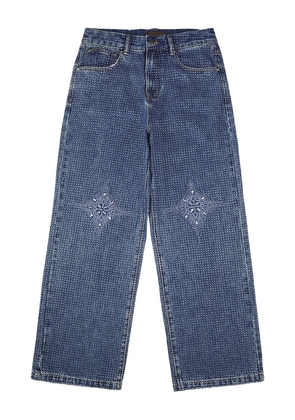 BIRTH OF ROYAL CHILD 20K Diamond Stellar jeans - Blue