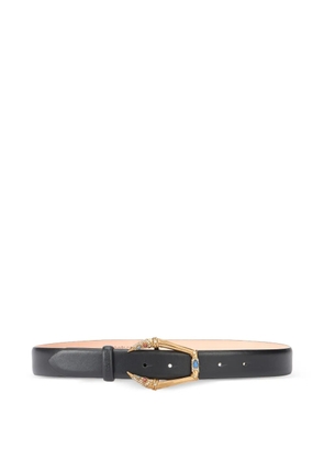 Roberto Cavalli embellished-buckle belt - Black
