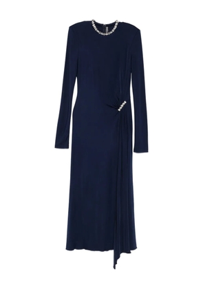 David Koma embellished midi dress - Blue