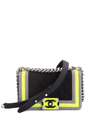 CHANEL Pre-Owned 2016 small Fluo Boy shoulder bag - Black