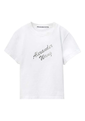 Alexander Wang Shrunken T-shirt - White