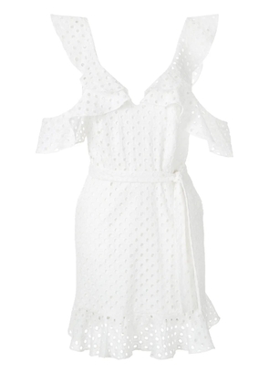Olympiah Orchid laise dress - White