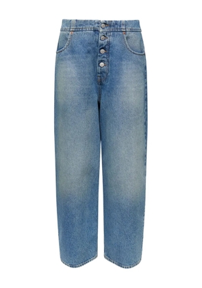 MM6 Maison Margiela button five-pocket jeans - Blue