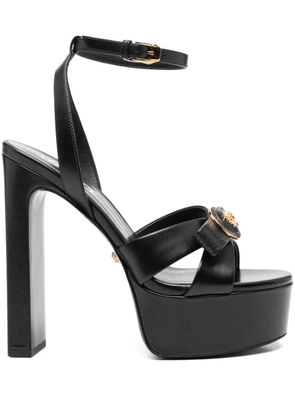 Versace 140mm Gianni Ribbon sandals - Black