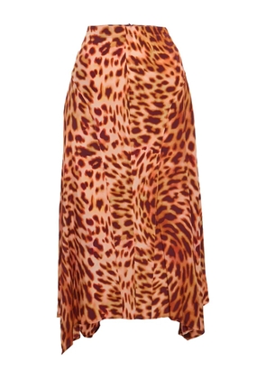 Stella McCartney Pre-Owned Nayah midi skirt - Brown