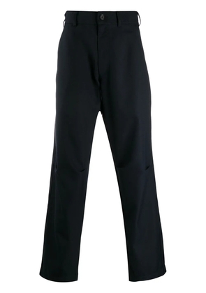 Comme Des Garçons Shirt cropped tailored trousers - Blue