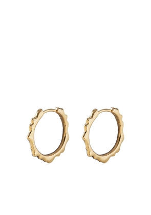 Monica Vinader Siren Muse hoop earrings - Gold