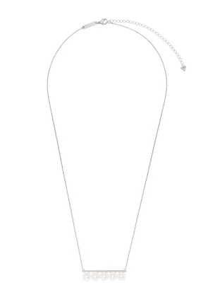 TASAKI 18kt white gold Balance signature necklace - Silver
