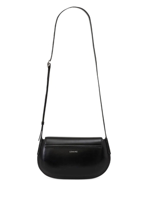 LEMAIRE Belly leather shoulder bag - Black
