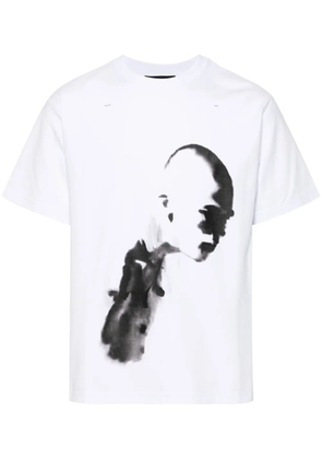 HELIOT EMIL graphic-print T-shirt - White