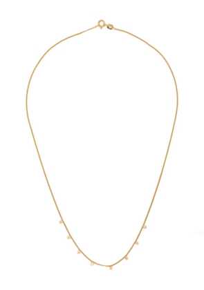 Wouters & Hendrix Gold 18K gold hammered charm necklace