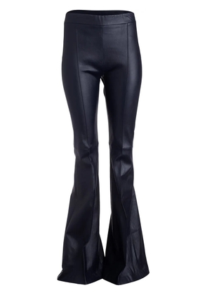 Rosetta Getty mid-rise flared trousers - Blue