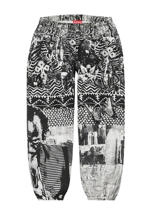 Supreme Miles Davis printed trousers - Black