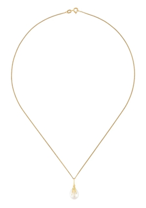 Wouters & Hendrix Gold 18kt yellow gold 'Crow's Claw' pearl necklace - Metallic