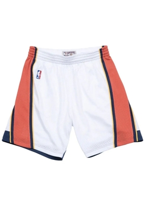 Mitchell & Ness 'NBA Warriors 09-10' swingman home shorts - White
