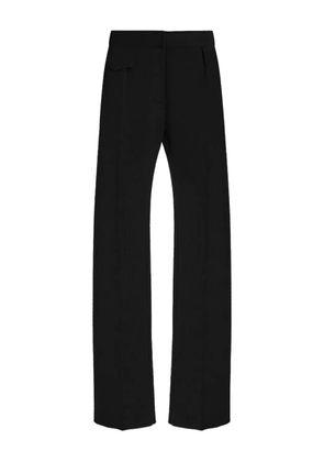 Brandon Maxwell pleated pocket trousers - Black