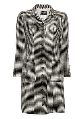 CHANEL Pre-Owned 1996 single-breasted coat - White