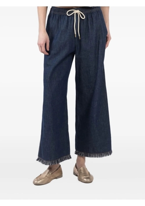 ZIMMERMANN Rhiannon frayed-hem jeans - Blue