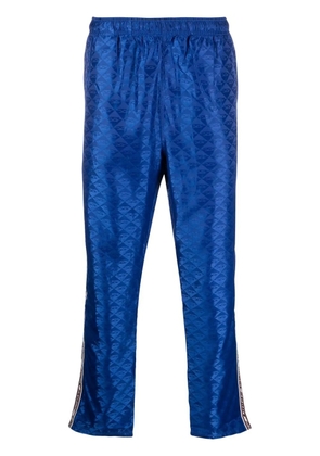 Diesel logo straight-leg trousers - Blue