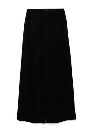 SHIATZY CHEN high-waisted button-detailed trousers - Black