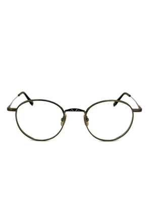 Yellows Plus Duke round-frame glasses - Silver