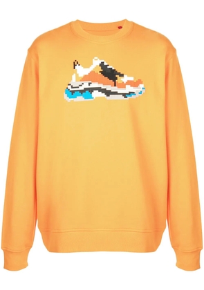 Mostly Heard Rarely Seen 8-Bit Vibrante Wave sweatshirt - Orange
