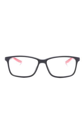 Nike two-tone rectangle-frame glasses - Black