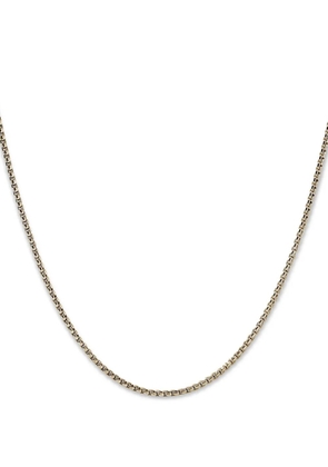 John Hardy 14kt yellow gold box chain necklace