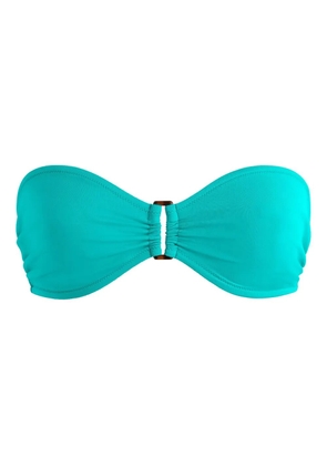 Vilebrequin Ring bandeau bikini top - Green