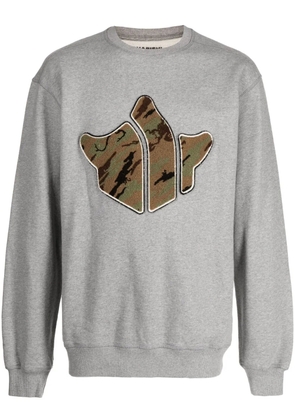 Maharishi Maha Temple cotton sweatshirt - Grey