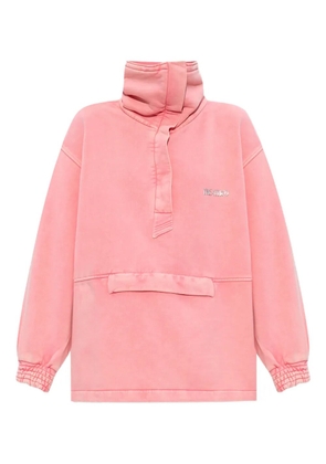 The Attico drawstring cotton jacket - Pink