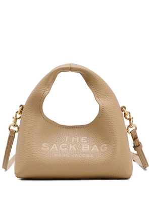 Marc Jacobs The sack top-handle micro tote bag - Brown
