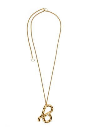 Jil Sander zodiac-sign pendant necklace - Gold