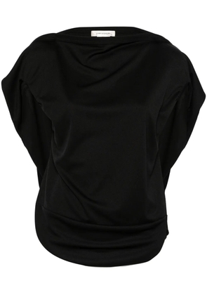 Comme Des Garçons cowl-neck draped blouse - Black