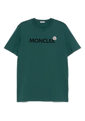 Moncler logo-print T-shirt - Green