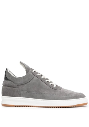 Filling Pieces suede low-top sneakers - Grey