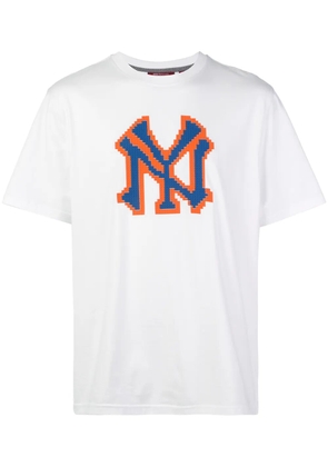 Mostly Heard Rarely Seen 8-Bit Yorker printed T-shirt - White