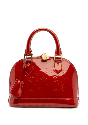 Louis Vuitton Pre-Owned 2012 Monogram Vernis Alma BB satchel - Red