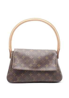 Louis Vuitton Pre-Owned 2002 mini Looping monogram tote bag - Brown