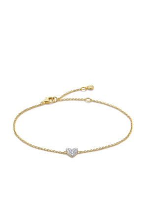 Monica Vinader Heart-charm chain bracelet - Gold