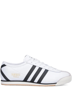 adidas 70s italian three-stripe leather sneakers - White