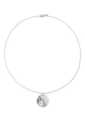 Monica Vinader Aquarius Zodiac pendant necklace - Silver