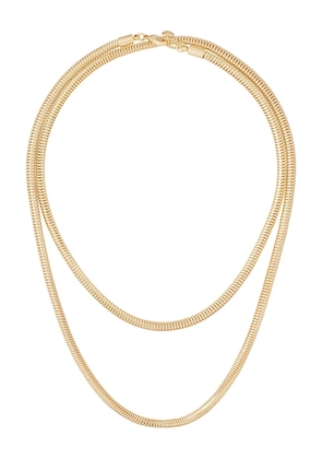 Roxanne Assoulin snake-chain necklace - Gold