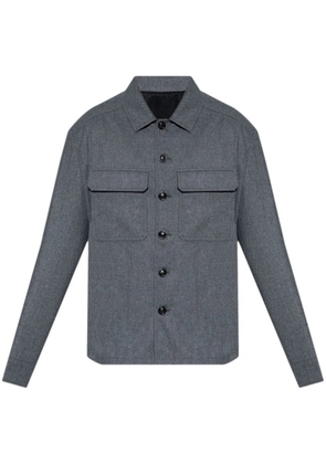 Moncler cashmere-blend shirt - Grey
