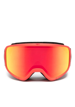 ERL biker-style frame mirrored sunglasses