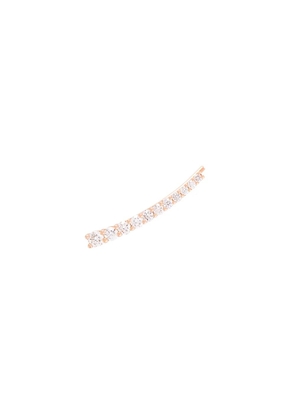 ALINKA 18kt rose gold DASHA SUPER FINE diamond left cuff earring - Metallic